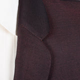 1950s Red and Black Sharkskin Jacket with Rounded Lapels