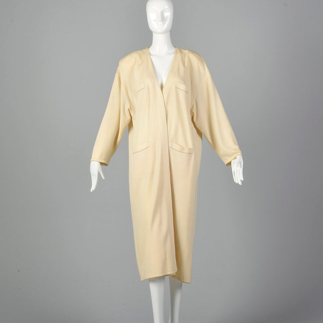 1990s Sonia Rykiel Cream Cardigan