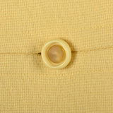 1960s Mod Yellow Spring Coat