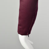Medium Galanos 1980s Purple Dress