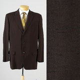 1950s Mens Brown Atomic Fleck Jacket