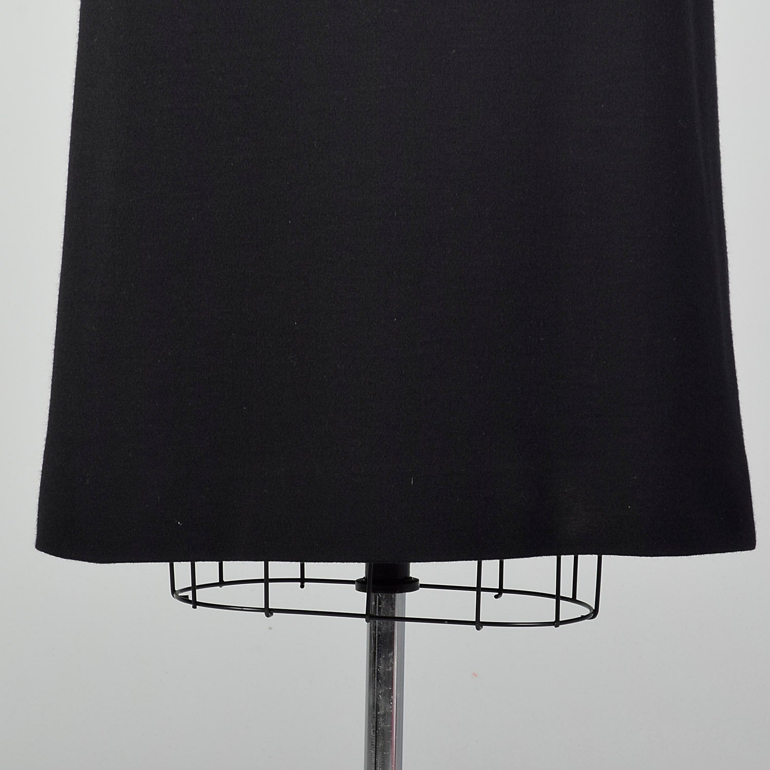 XL 1960s Black Shift Dress