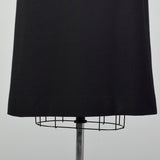XL 1960s Black Shift Dress