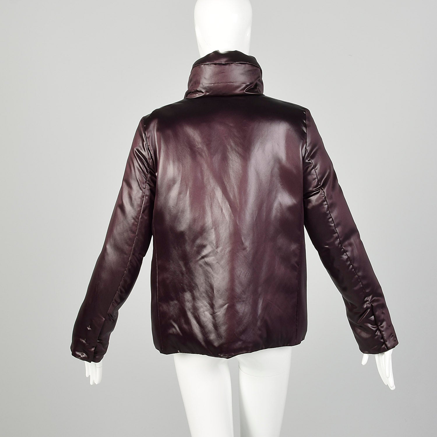 Jill Sander Minimalist Shawl Collar Puffer Jacket