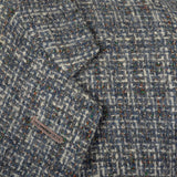 1950s Gray Tweed Jacket with Patch Pockets