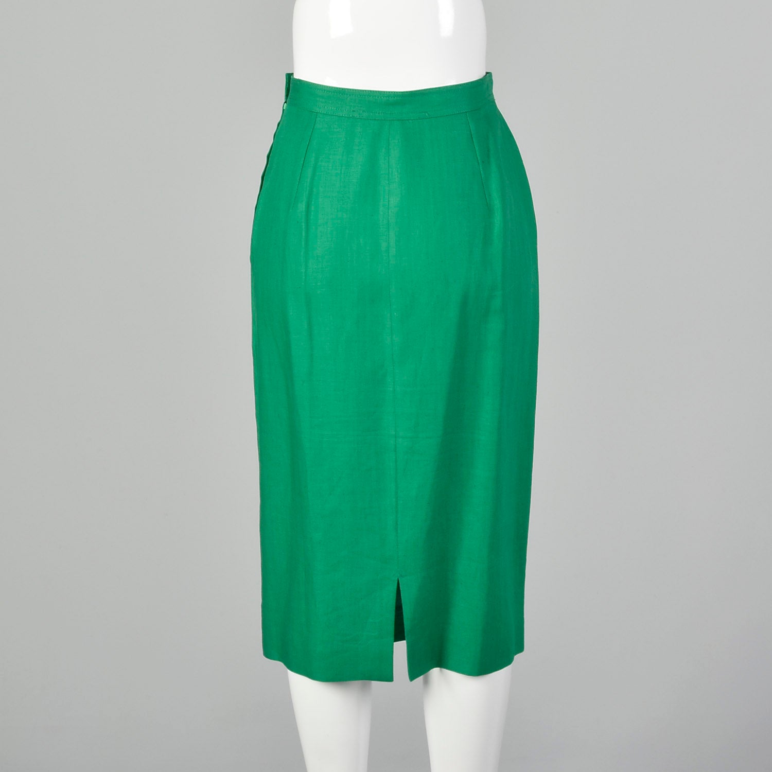 Medium Valentino Studio 1990s Linen Skirt