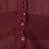 1930s Hug-Me-Tite Burgundy Sweater Vest