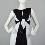 1970s Two Tone Palazzo Pant Jumpsuit
