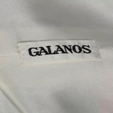 Small Galanos 1980s Abstract Floral Set