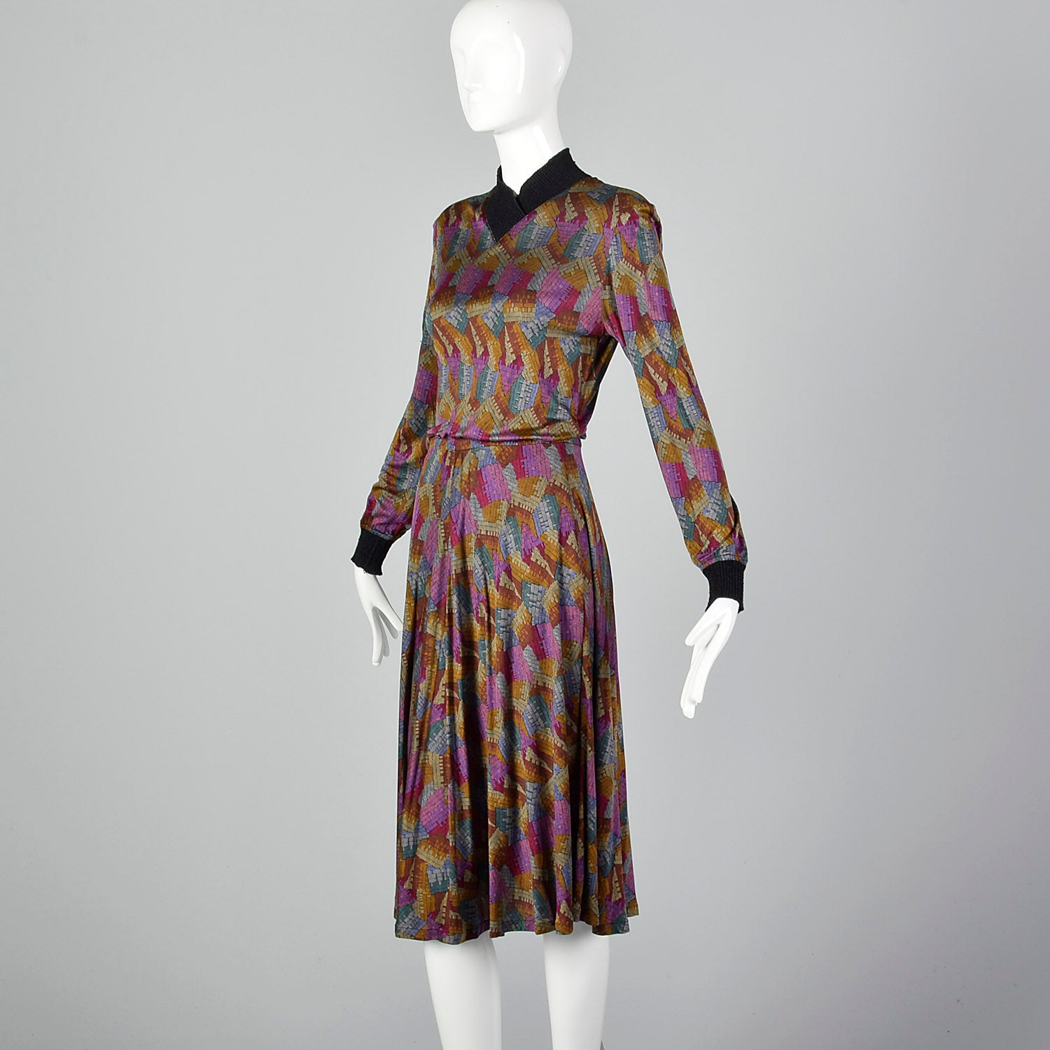 XS - S Missoni 1970s Silk Dress