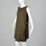 1960s Saks Fifth Avenue Tweed Maternity Set