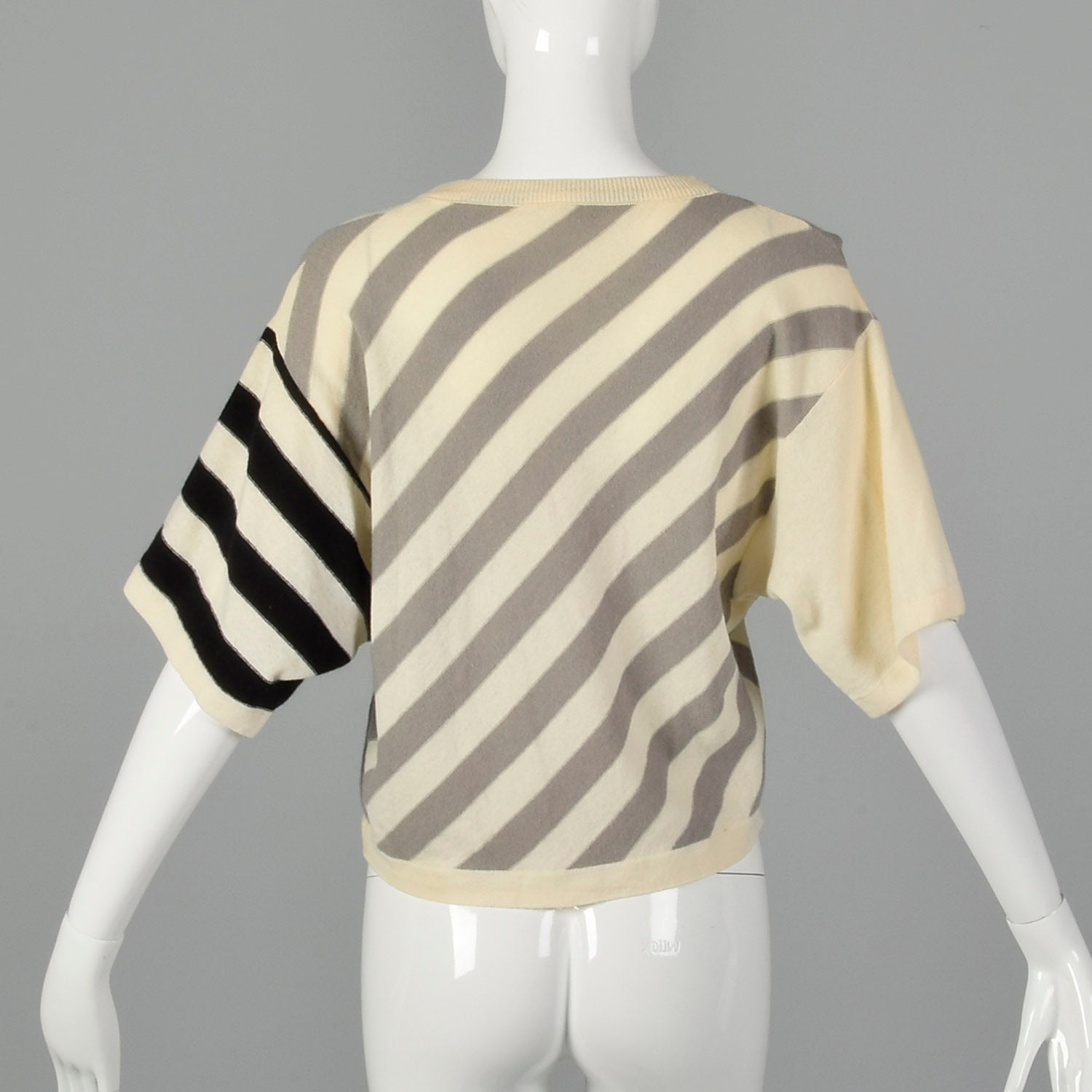 Sonia Rykiel Small Short Sleeve Striped Sweater