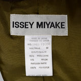1990s Issey Miyake Military Inspired Green Jacket