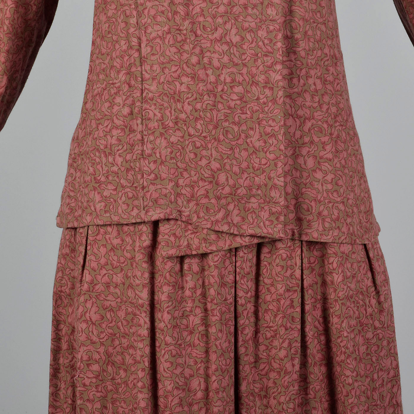 1970s Pierre Cardin Blouse and Skirt Set