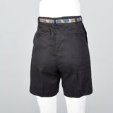 1950s Deadstock Black Bermuda Shorts
