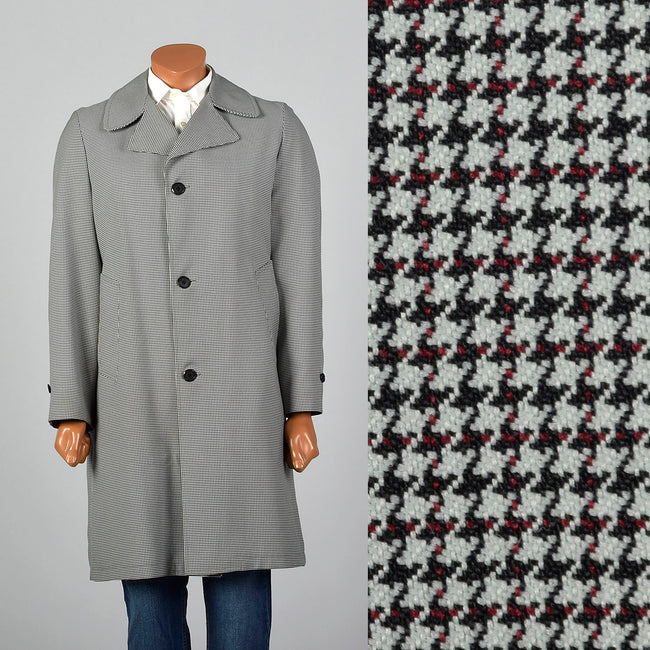 1970s Gray Year Round Overcoat