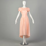 Small 1980s Alfred Angelo Prom Dress