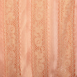 1930s Pink Satin Nightgown with Keyhole Bust