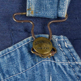 1940s Mens Washington Dee Cee Denim Overalls