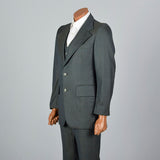 1970s Mens Three Piece Suit in Green