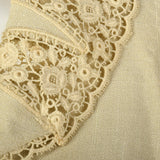1950s Linen and Lace Jacket