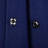 1940s Navy Coat with Lucite Button