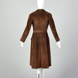 Small Brown Corduroy 70s Trench