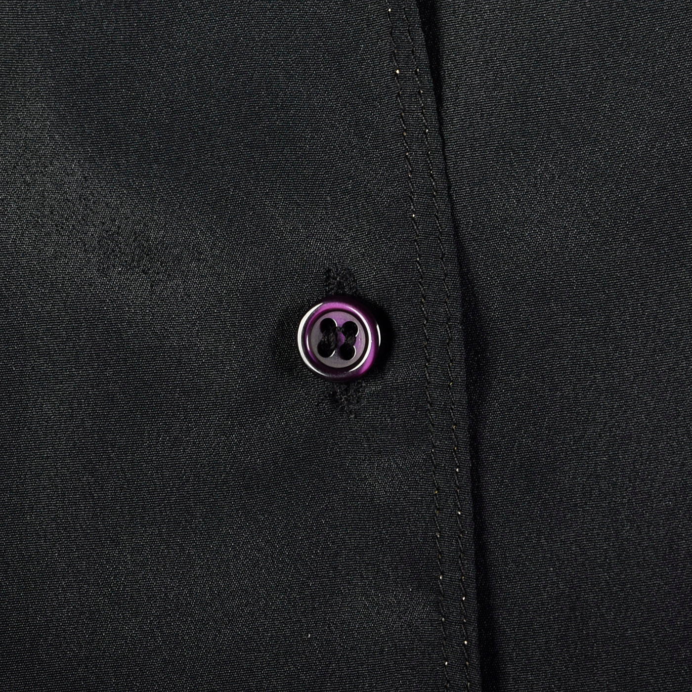 1970s Rodier Paris Black Shirt