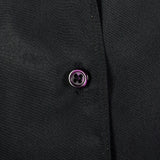 1970s Rodier Paris Black Shirt