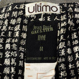 1990s Jean Paul Gaultier Black & White Asymmetric Jacket