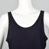 1990s Armani Sheer Navy Tank