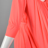 1960s Saks Fifth Avenue Pink Lounge Robe