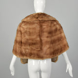 XS-Medium 1960s Brown Mink Stole