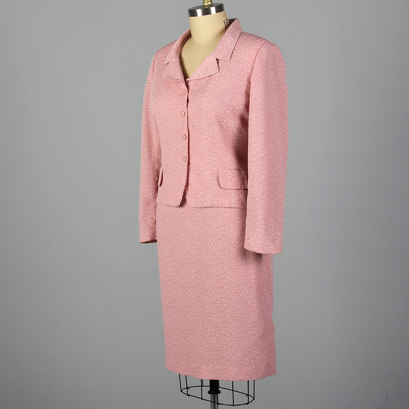 Giorgio Sant'Angelo Pink Skirt Suit