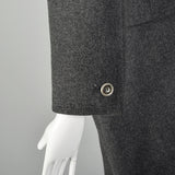 Medium 1960s Gray Wool Skirt Suit