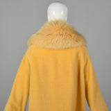 Medium 1950s Lilli Ann Yellow Winter Coat