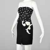 XXS Paco Rabanne 1990s Polka Dot Separates