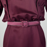 Medium Galanos 1980s Purple Dress
