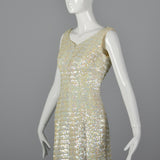 1950s Fredericks of Hollywood Iridescent Sequin Dress