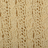 1920s Cream Cable Knit Dress