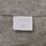 Medium Frette 1980s Gray Wool Robe