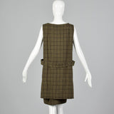 1960s Saks Fifth Avenue Tweed Maternity Set