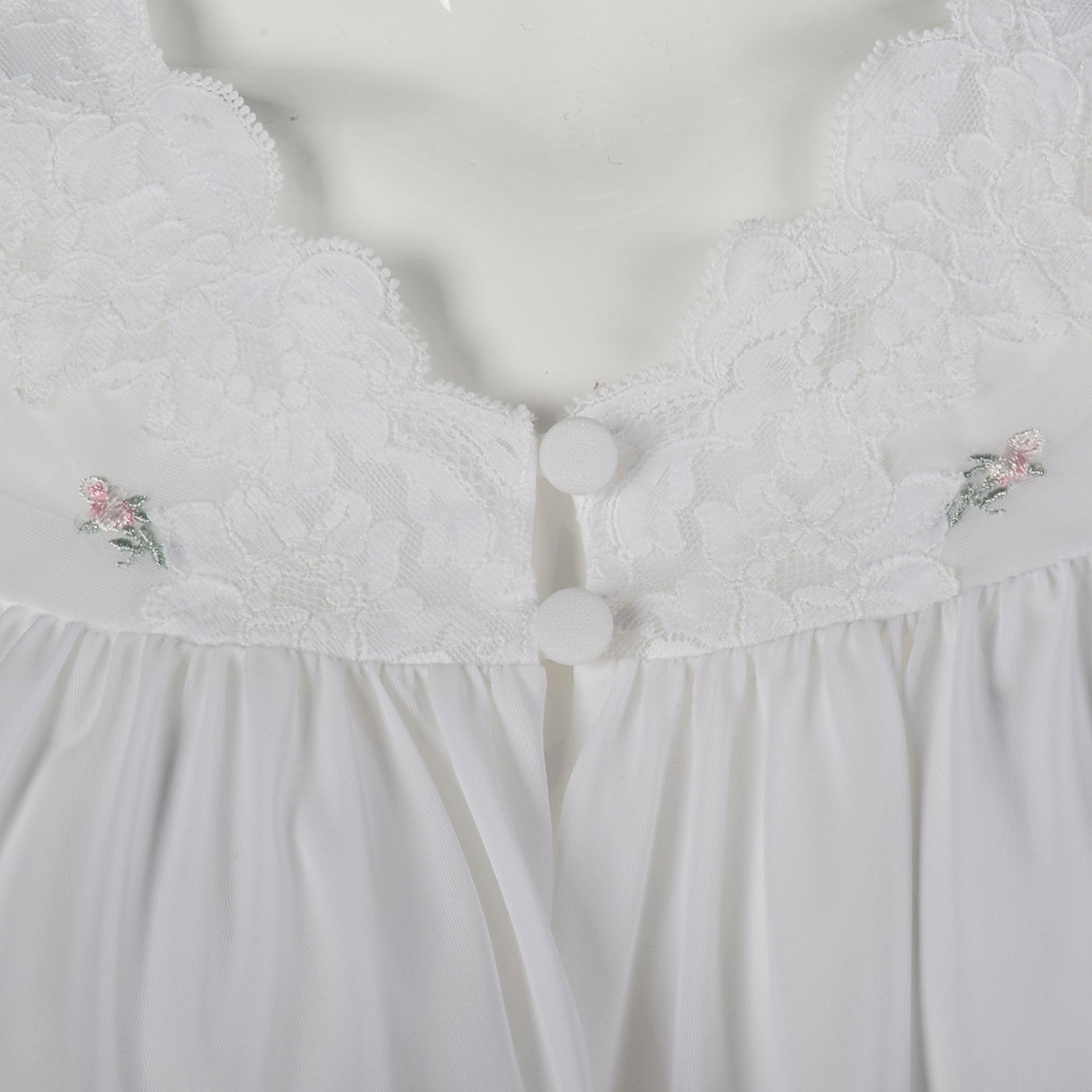 1960s White Bed Jacket
