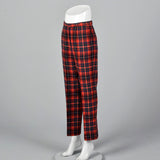 1970s Pendleton Wool Plaid Pants