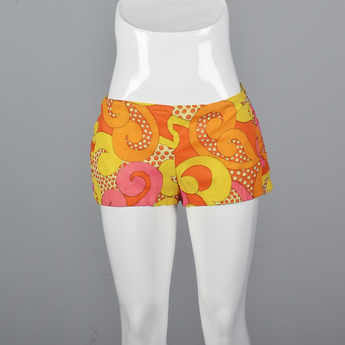 1960s Psychedelic Hot Pants