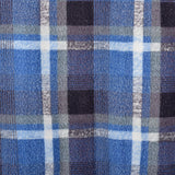 1950s Pilgrim Blue Plaid Flannel Shirt