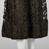 Medium 1920s Black Drop Waist Dress