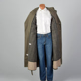 1970s Christian Dior Dark Gray Overcoat