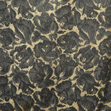 1960s Gold Brocade Dress with Matching Jacket and Velvet Detail