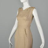 Small 1960s Bonwit Teller Twill Day Dress
